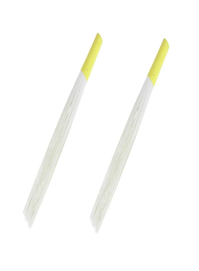 PeerZone Super Broom | Plastic Kharata with Thin Stick Handle, Durable Plastic Broom for Home and Bathroom Wet Cleaning, Efficient Cleaning Jadu for Indoor and Outdoor Use (Pack of 2) - Image 1